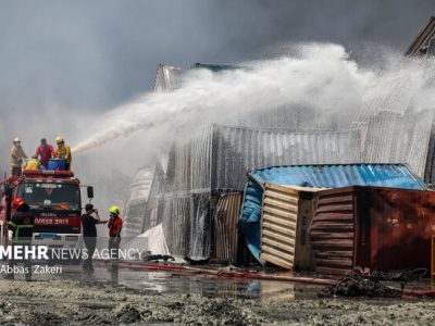 همدردی با خانواده جان باختگان حادثه بندر شهید رجایی در لیگ برتر فوتبال