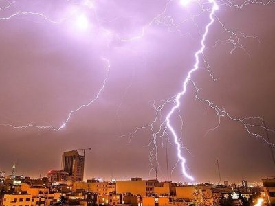 تداوم رگبار، رعد و برق طی ۴ روز آینده در بیشتر نقاط کشور