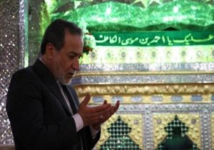 تشرف وزیر امور خارجه به حرم مطهر حضرت احمد بن موسی الکاظم شاهچراغ (ع)