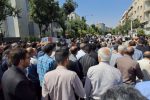 تشییع قاضی شهید احسان باقری در شیراز