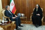 دیدار سرکنسول جدید جمهوری اسلامی ایران در آلماتی قزاقستان با عراقچی