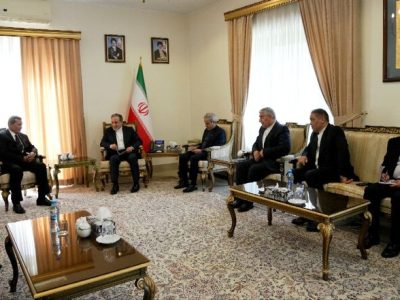 دیدار وزیر امور خارجه ترکمنستان با عراقچی