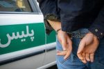 لحظه دستگیری قاتل ۴ نفر در خیابان منوچهری شیراز