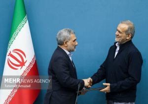 معاون جدید پارلمانی با حضور رئیس‌جمهور معارفه شد