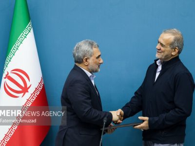 معاون جدید پارلمانی با حضور رئیس‌جمهور معارفه شد