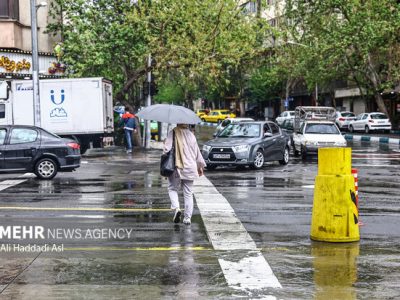 هشدار هواشناسی درباره وزش باد شدید و رگبار در تهران