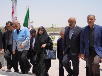 وزیر کار برای بازدید از بندر شهید رجایی وارد بندرعباس شد