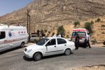 ۹ مصدوم در حادثه واژگونی خودرو در محور شهرستان داراب