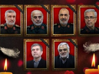تشییع پیکر مطهر فرماندهان شهید تجاوز وحشیانه رژیم صهیونیستی شنبه در تهران