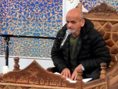 استاد محمدعلی ذاکری قاری روشندل و پیشکسوت فارس درگذشت