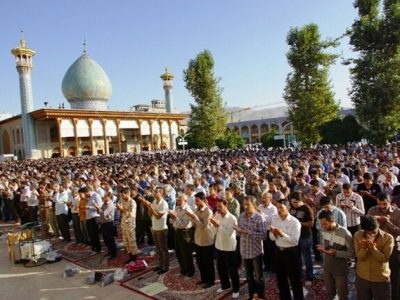 اقامه نماز عید سعید قربان در حرم شاهچراغ (ع)