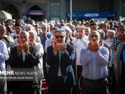 اقامه نماز عیدقربان به امامت حجت‌الاسلام ابوترابی‌فرد در دانشگاه تهران