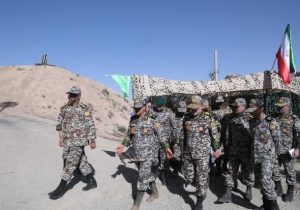 بازدید امیر سرتیپ صباحی فرد از مواضع پدافندی پایتخت