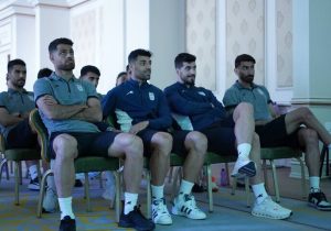 برگزاری جلسه فنی تیم ملی در روز دیدار با قطر