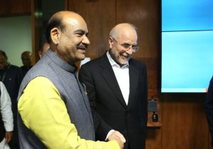 تاکید ایران و هند بر گسترش همکاری‌های پارلمانی در حاشیه اجلاس بریکس