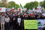 تجمع دانشجویان دانشگاه شیراز در محکومیت جنایات رژیم صهیونیستی
