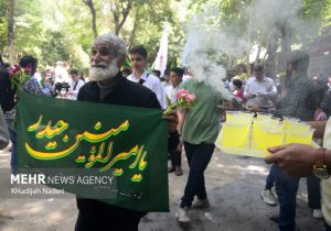 جشن بزرگ عید غدیر در قلب شهر شیراز