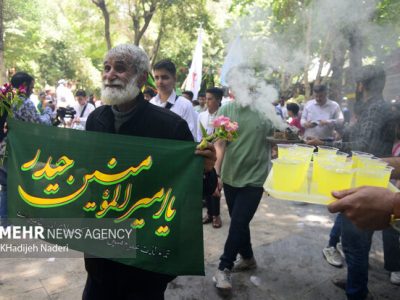 جشن بزرگ عید غدیر در قلب شهر شیراز