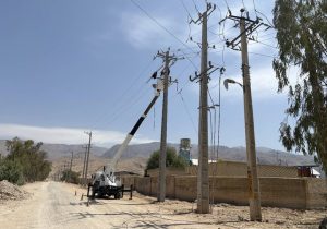 خط جدید برق شهرستان داراب وارد مدار بهره برداری شد