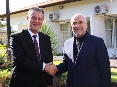 دیدار قالیباف با وزیر کشاورزی برزیل