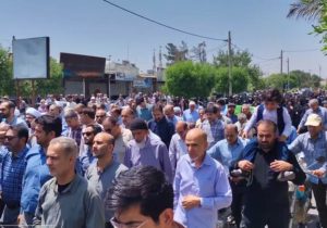 راهپیمایی مردم فسا در محکومیت حملات رژیم صهیونیستی
