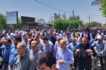 راهپیمایی مردم فسا در محکومیت حملات رژیم صهیونیستی