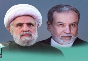 رایزنی عراقچی و شیخ نعیم قاسم درباره اوضاع منطقه