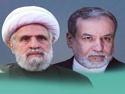 رایزنی عراقچی و شیخ نعیم قاسم درباره اوضاع منطقه