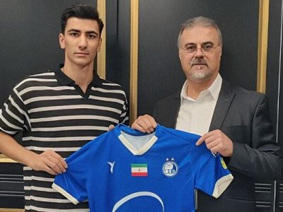 رونمایی استقلال از اولین خرید؛ هافبک گل گهر آبی پوش شد