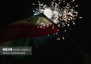 صداهای شنیده شده در غرب تهران به دلیل آتش بازی در ورزشگاه آزادی بود