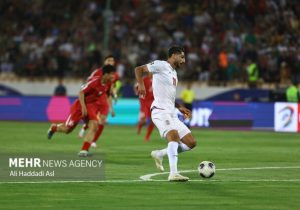 محبی بهترین بازیکن بازی ایران و کره شمالی شد