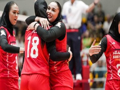 پیروزی دختران والیبال ایران مقابل فیلیپین در جام ملت‌های آسیا
