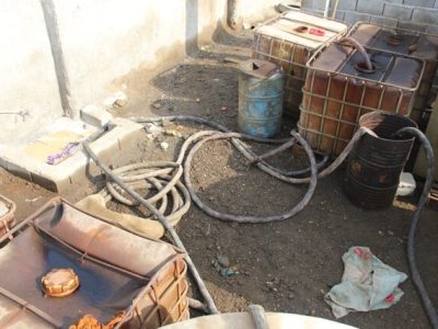 کشف ۴۵۰۰ لیتر سوخت فاقد مجوز قانونی در شیراز